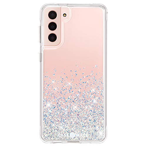 Case-Mate - Twinkle Ombre - Case for Samsung Galaxy S21 5G - Glitter Foil Elements - 10 ft Drop Protection - 6.2 inch