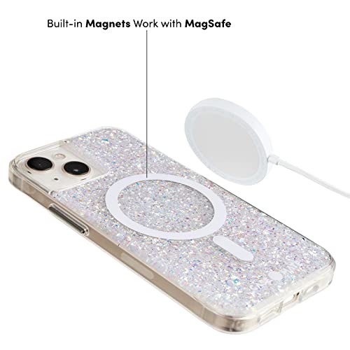 Case-Mate - Twinkle - MAGSAFE Case for iPhone 13 Pro Max - Reflective Foil Elements - Compatible with MAGSAFE Accessories & Charging - 10 ft Drop Protection - 6.7 Inch - Stardust