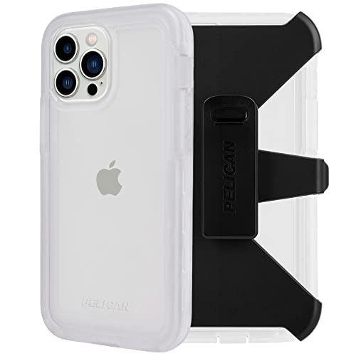 Pelican - Voyager Series - Case for iPhone 13 Pro Max - Heavy Duty Protection W/Included Belt Clip Holster - 18 ft Drop Protection - Holster - 6.7 Inch