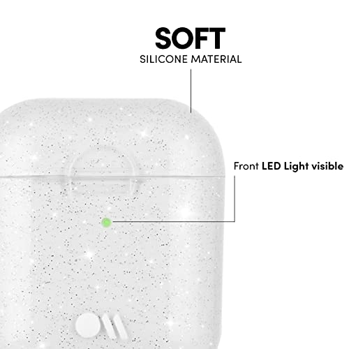 Case-Mate - Case for Airpods 1-2 - SHEER CRYSTAL - Compatible with Apple AirPods Series 1 and 2