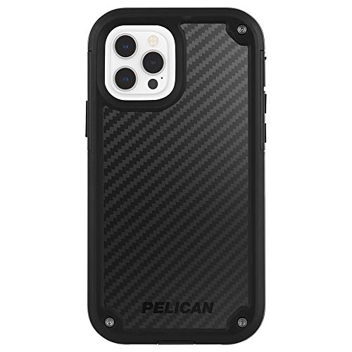 Pelican - Shield Series - Kevlar Case for iPhone 13 Pro - Heavy Duty Protection W/Included Belt Clip Holster - 21 ft Drop Protection - 6.1 Inch - Kevlar