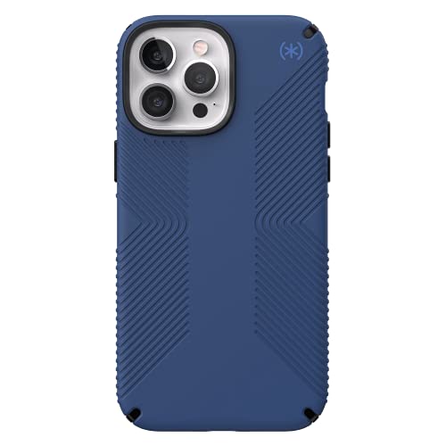 Speck Presidio2 Grip Case for Apple iPhone 13 Pro Max / 12 Pro Max Coastal Blue and Black