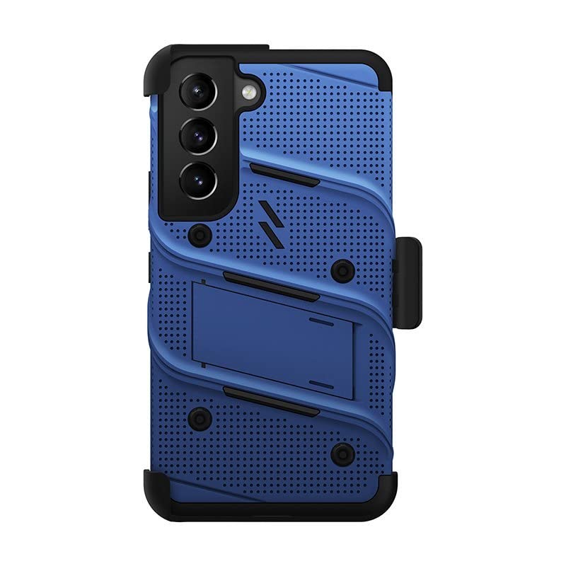 ZIZO Bolt Bundle for Samsung Galaxy S22 Case with Screen Protector Kickstand Holster Lanyard