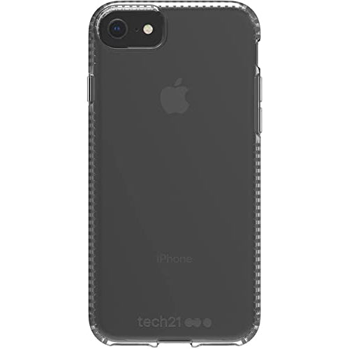 Tech21 Evo lite Pure Clear Phone Case Totally Transparent Cover For iPhone 8 / SE 2020 with 8ft. Drop Protection