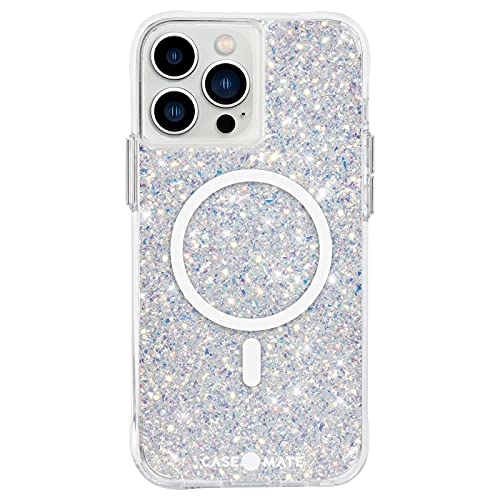 Case-Mate - Twinkle - MAGSAFE Case for iPhone 13 Pro Max - Reflective Foil Elements - Compatible with MAGSAFE Accessories & Charging - 10 ft Drop Protection - 6.7 Inch - Stardust