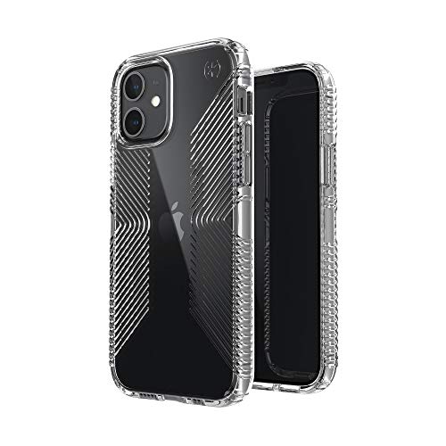 Speck Products Presidio Perfect-Clear Grip iPhone 12, iPhone 12 Pro Case