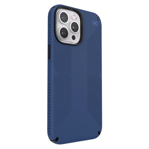 Speck Presidio2 Grip Case for Apple iPhone 13 Pro Max / 12 Pro Max Coastal Blue and Black