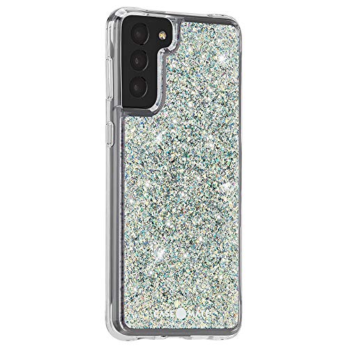 Case-Mate - Twinkle - Case for Samsung Galaxy S21 Plus 5G - Glitter Foil Elements - 10 ft Drop Protection - 6.7 inch - Stardust