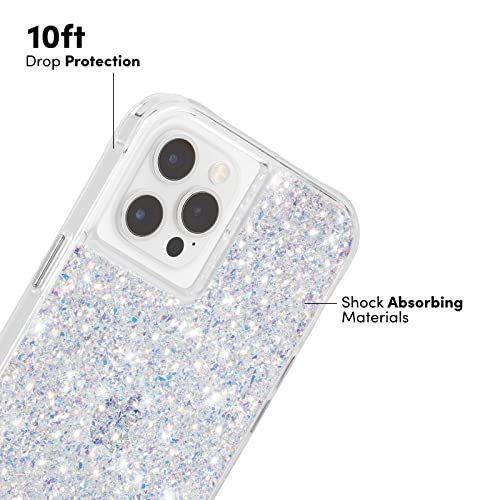 Case-Mate - Twinkle - Case for iPhone 12 Pro Max (5G) - 10 ft Drop Protection - 6.7 Inch