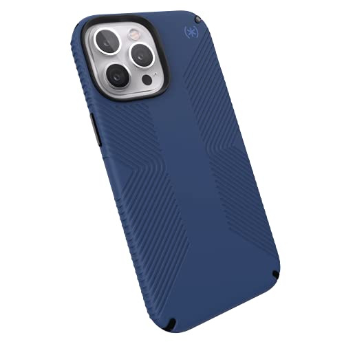 Speck Presidio2 Grip Case for Apple iPhone 13 Pro Max / 12 Pro Max Coastal Blue and Black