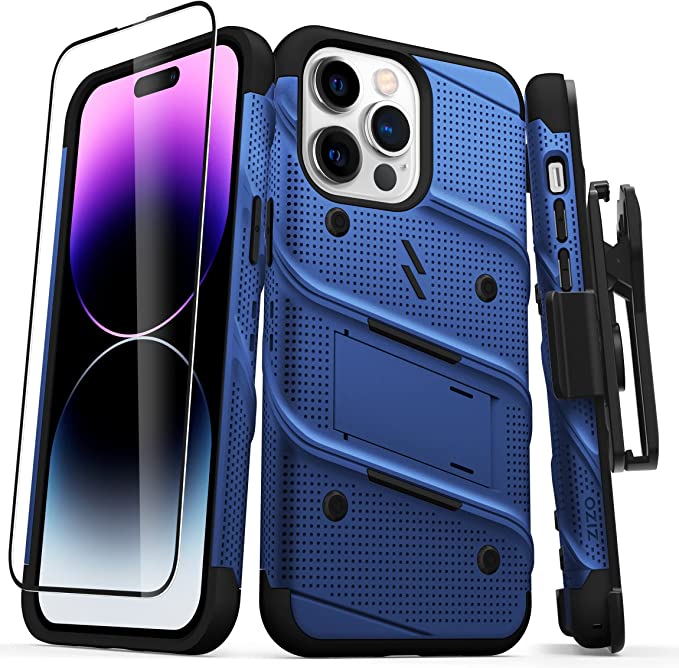 ZIZO BOLT BUNDLE IPHONE 14 PRO MAX (6.7) CASE WITH TEMPERED GLASS