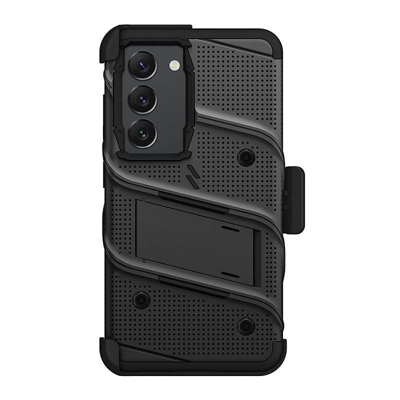 ZIZO Bolt Bundle for Galaxy S23 Case with Screen Protector Kickstand Holster Lanyard