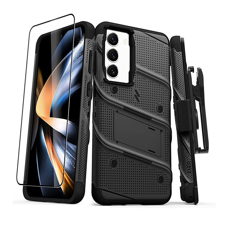 ZIZO Bolt Bundle for Galaxy S23 Plus Case with Screen Protector Kickstand Holster Lanyard