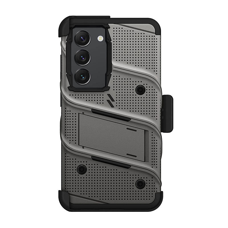 ZIZO Bolt Bundle for Galaxy S23 Case with Screen Protector Kickstand Holster Lanyard