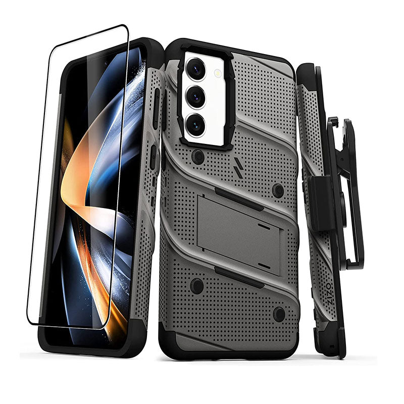 ZIZO Bolt Bundle for Galaxy S23 Plus Case with Screen Protector Kickstand Holster Lanyard