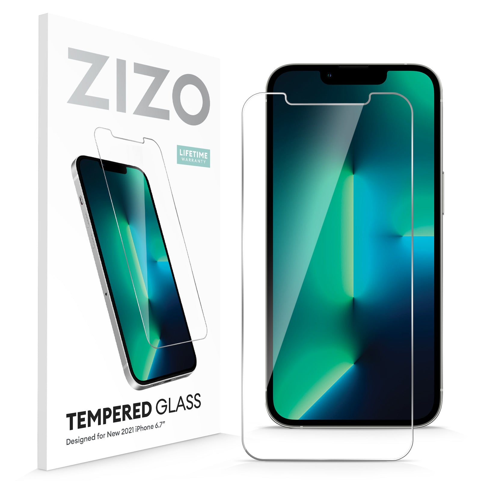 ZIZO TEMPERED GLASS SCREEN PROTECTOR FOR IPHONE 13 PRO MAX