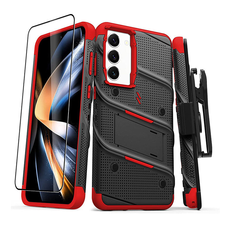 ZIZO Bolt Bundle for Galaxy S23 Plus Case with Screen Protector Kickstand Holster Lanyard